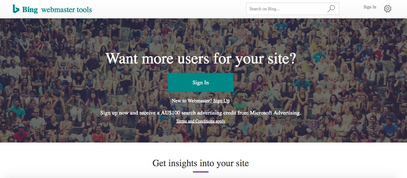 ITBOOST SEO Checklist | Bing Webmaster Tools