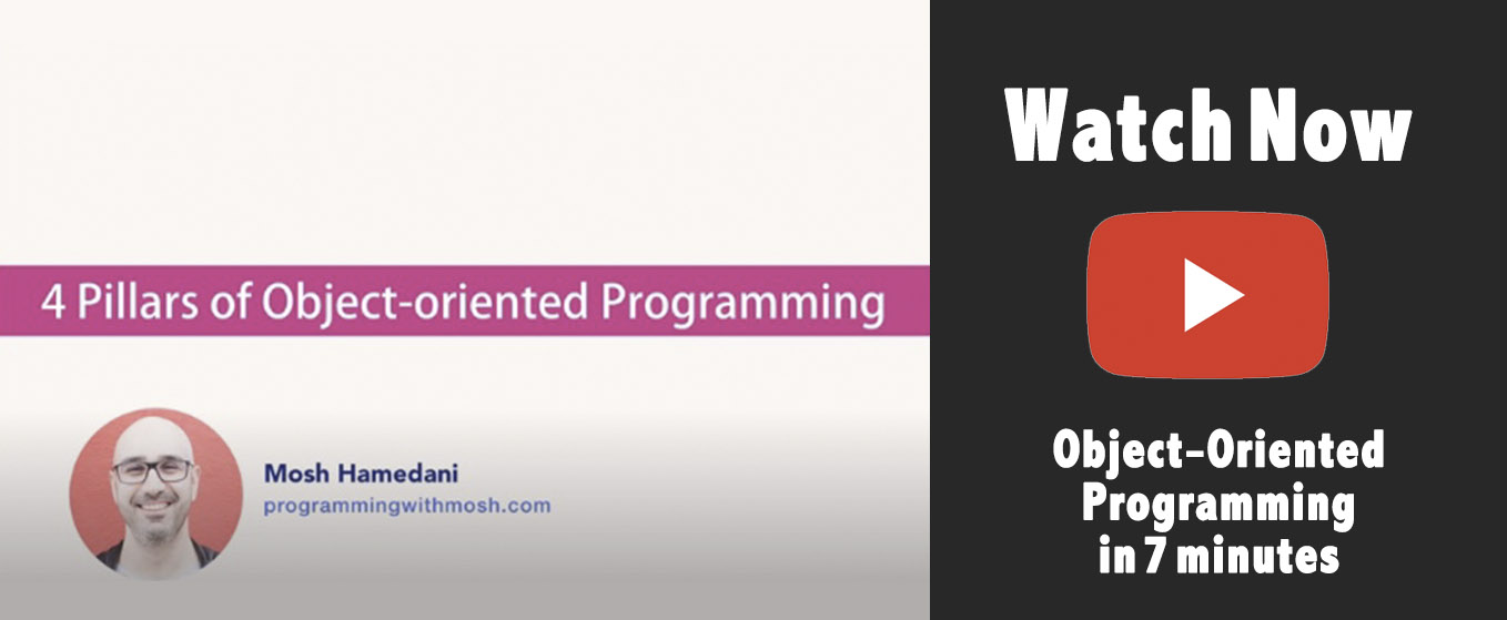 object oriented Programming video in 7 minutes