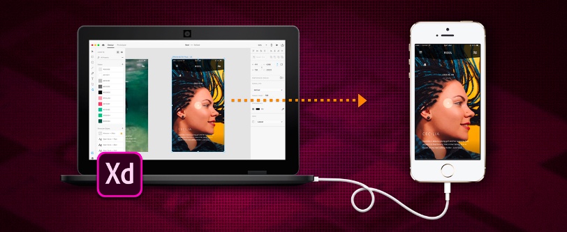 Adobe XD Live Preview